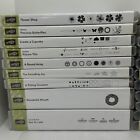 Lot Of 19 Stampin    Up  Unmounted Kits Holidays  Greetings  Brides  Flowers