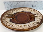 Usa Glazed Ceramic Vintage Ashtray  Possibly Never Used 10   