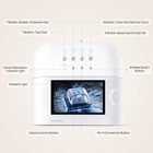 Onail Ai Powered Nail Lamp  Only Curing Nails Limiting Skin Exposure 