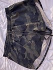 Women s Camouflage Athletic Shorts  Drawstring Elastic Waist  Stretch 3  Inseam