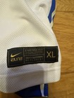 Nike Elite Duke Blue Devils  3 College Basketball Jersey White Men s Size Xl