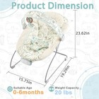 Otrolepota Baby Bouncer  Infants Bouncy Seat With Music And Vibrations baby R   