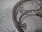 Antique Willcox   Gibbs Sewing Machine Ornate Cast Iron Treadle 14  Fly Wheel
