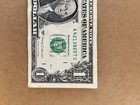  1 One Dollar Bill Note Series 2017 Broken Ladder Serial Number A 42138657 C
