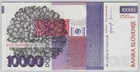 Slovenia 10000 Tolarjev 2003 P-34a Aunc   Rare