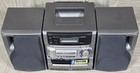 Aiwa Ca-dw635 Dual Cassette Am fm Boombox Radio W remote - 100  Tested - 