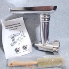 Kitchenaid Food Meat Grinder All Metal For Stand Mixer Attch As Pictured