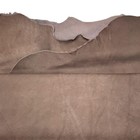 Brown Upholstery Crust Leather Full Hide - Large Or Xl - Cowhide Die Cut Squares