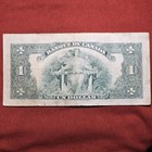 Banque Du Canada  1 1935 - French Un Dollar Canada Bank Note F Serial Rare