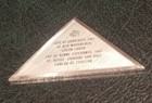 1861 Cape Of Good Hope Sterling Silver Stamp Ingot Postmasters Society 