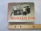 Vintage 1954 Leica Camera Guide Catalogue Manual Made In Germany 223 Pages