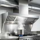 6ft Commercial Exhaust Hood Exhaust Food Truck Concession Trailer Hood