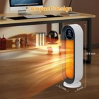 Daxiga Space Heater For Indoor Use  19 6  Portable Electric Heater With       