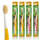 Soft Children s Flossing Toothbrushes - Value Pack Of 4  Ultra Clean  Yellow   P