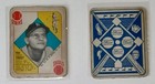 1951 Topps Baseball Wax Pack Wrapper - 2 Cards Included From Pack - Blue Back