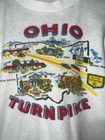 Vintage 1960 s Ohio Turnpike Kids Toddlers Vacation Souvenir Shirt  