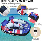 Towable Tube For Boating 2 Person Inflatable Water Tube For Boats Towable With