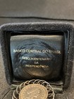 1913 Brazil 1000 Reis Silver Pin brooch   Nice 