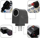 110v-240v Ac Plug To 12v Dc Car Cigarette Lighter Converter Socket Adapter Lot