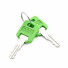 Mk9901 Rv Keys 6601  2 Pack      Camper Replacement Key And Green Master    