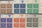 Stamp Germany Poland General Gov t Mi D25-36 Sc No25-36 Block 1943 Wwii Tr Mnh