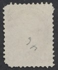 Canada  37 3c Small Queen Used 2-ring  48  Cancel Simcoe Clipped Corners