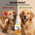 Pup Labs Ear Clear  Natural Dog Ear Cleaner And Infection Treatment For Dogs New