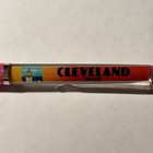 Cleveland Ohio Floaty Pen 747 Airplane Moves By City Souvenir Promo Vintage