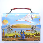 Vtg Atomic Age Astronaut Spaceman Dome By Thermos Lunch Box 1960s Rare Vgc