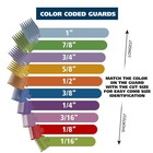 Adjustable Taper Lever Corded Color Coded Hair Clipper Kit