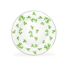 Grace Teaware Shamrock 8 25  Fine Porcelain Dessert Plates Set Of 4