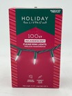Holiday Living 100 Ct Clear Mini Lights Indoor outdoor Christmas Lot Of 12 Boxes
