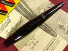 Vintage Black Swanson Tonette Flute Made In Usa