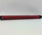 Scotty Cameron Golf Matador Putter Club Grip Midsize Red black Lettering
