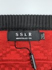 Sslr Men s Crew Neck Pullover Ugly Christmas Sweater Size 2xl Buff Santa Nwt