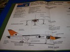 Cf-105 Avro Arrow   Hmcs Drumheller  k167    4-page Poster 4-views  477qq 