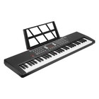 Learning Keyboard 61 Keys Electric Piano W  Light Up Keys  microphone For Kids