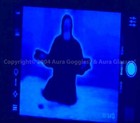 Official Dicyanin Aura Goggles Ghost Reiki Chakras Crystal Spirit Hunting Emf
