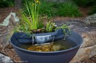  Aquascape Aquagarden Mini Pond  Patio Pond Kit In Steel Gray 78333