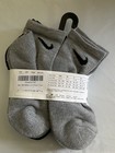 Nike Boys Socks Ankle -cushioned Breathable Dri Fit 6 Prs Siz 10c-3y Multi