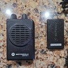 Motorola Minitor V  5  Uhf Pager  With Voice Storage And Accessories  