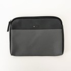 Tumi For Delta Airlines Small Travel Storage Gray Bag Zipper Pouch Toiletries