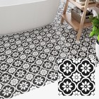 Peel And Stick Floor Tile 10-pcs Cover 10 Sq ft  Vinyl Flooring Tiles 12   