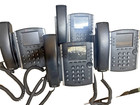 Polycom Vvx 400 Ip Phone With Power Adapter And Cables  Lot Of 4