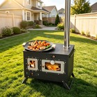 Sotech Portable Wood Burning Stove Outdoor Campingcooking Stove Boiling   auction   