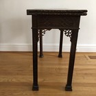 Antique George Iii Mahogany Game Table 