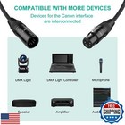 Jandd 5 Pin Xlr Dmx Cable  Dmx512 Xlr 5 Pin Male To Xlr 5 Pin Female Dmx 512 