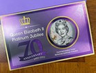 Queen Elizabeth Ii Platinum Jubilee Folder W  Bahamas 1 2 Dollar Royal Souvenir