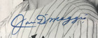 Joe Dimaggio Signed Vintage Photo Matte  Framed Authenticated Excellent