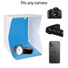 Photo Light Box Portable Small Shooting Tent White Cube Studio Led Kit Room Mini